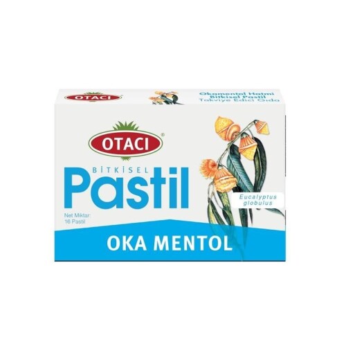 Otacı Oka Mentol Pastil İçeren Takviye Edici Gıda 16 Adet - Otacı