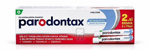 Parodontax Geliştirilmiş Tat Beyazlatici Diş Macunu 1+1 75 Ml - Parodontax