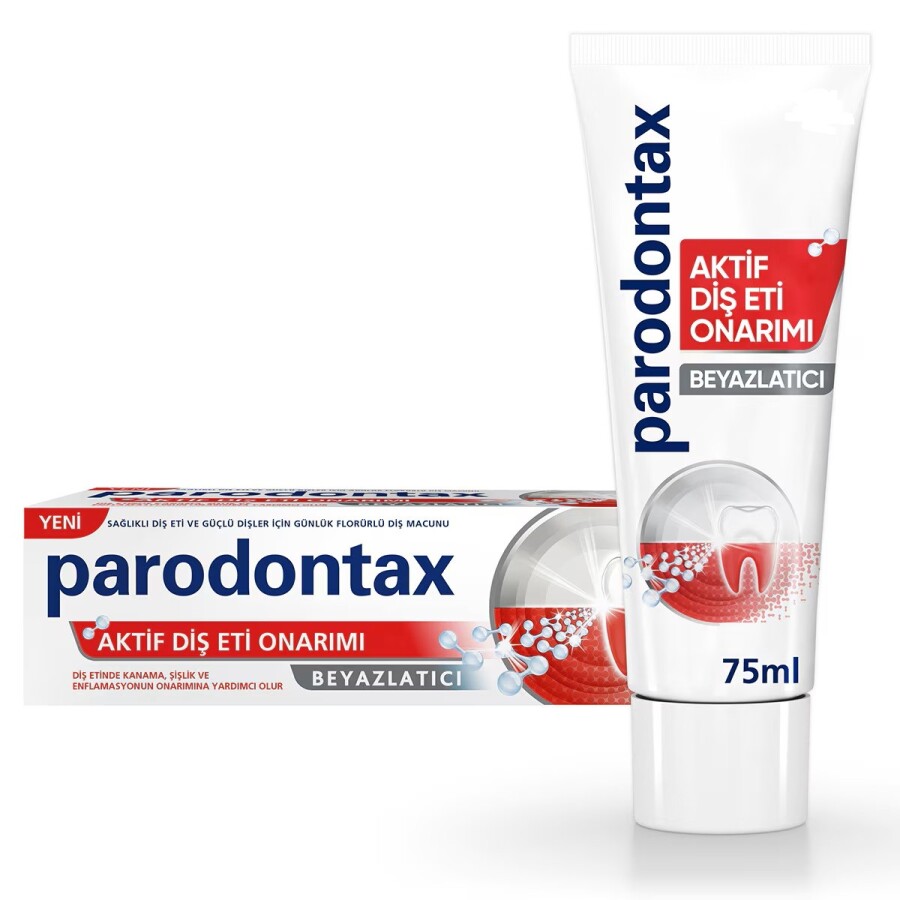 Parodontax Günlük Diş Macunu Beyazlatıcı 75ml - 1