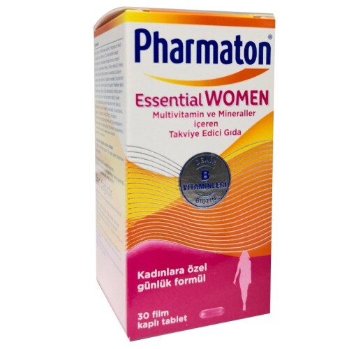 Pharmaton Essential Women Takviye Edici Gıda 30 Tablet - Pharmaton