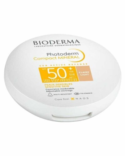Photoderm Compact Mineral Light SPF50+ Renkli Güneş Koruyucu 10g - Bioderma