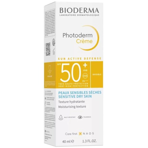 Photoderm Krem SPF50+ Güneş Kremi Renksiz 40 ml - Bioderma