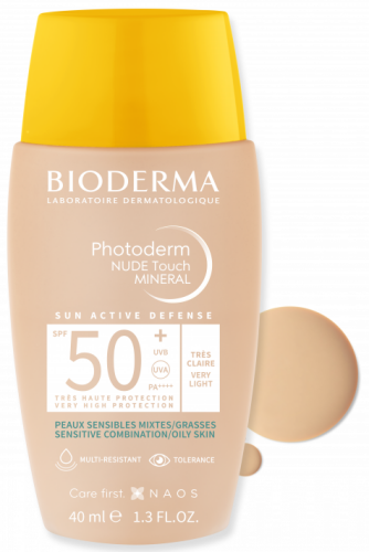 Photoderm Nude Touch SPF50+ Very Light Güneş Koruyucu 40 ml - Bioderma