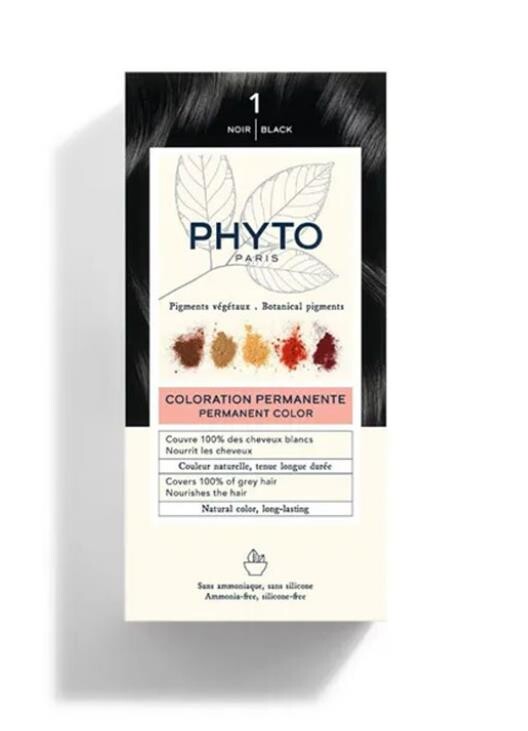 Phyto Phytocolor Bitkisel Saç Boyası - 1 Siyah - 1