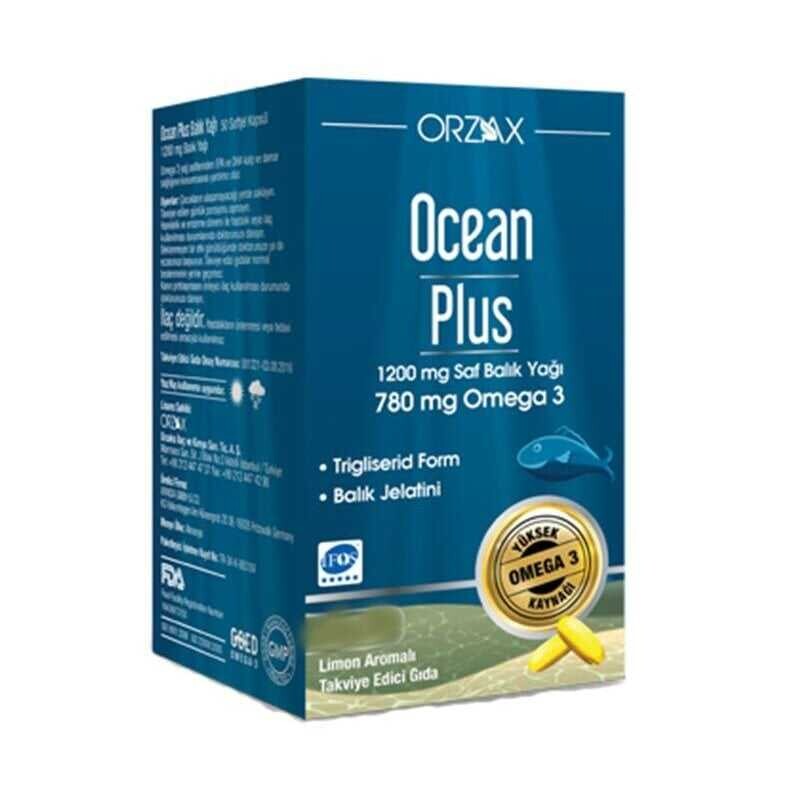 Ocean Plus Balık Yağı 1200mg 30 Kapsül - 1