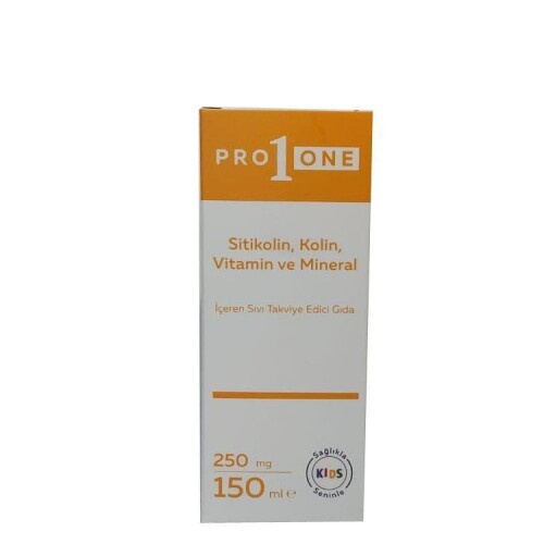 Pro1One Sitikolin, Kolin, Vitamin, Mineral Sıvı 150ml - PRO1ONE