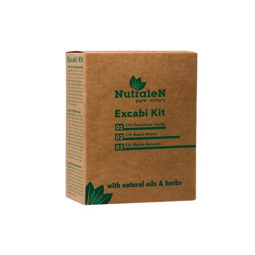 Pure Nature Excabi Kit With Natural Oils & Herbs Cilt Bakım Seti - Nutralen