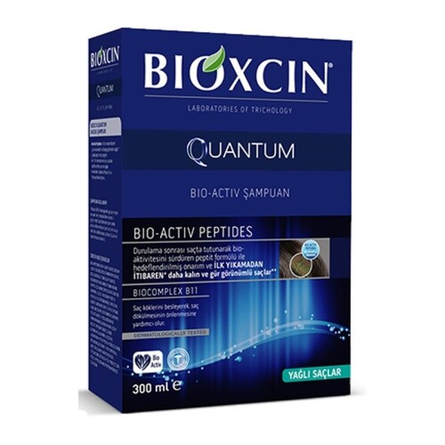 Bioxcin Quantum Bio-Activ Şampuan Yağlı Saçlar İçin 300ml - Bioxcin