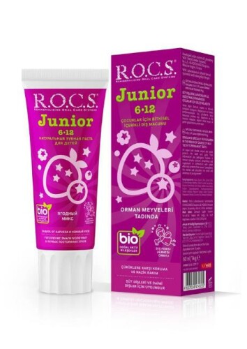 Rocs Junior Orman Meyveli 60 ml 6-12 Yaş Diş Macunu - R.O.C.S.