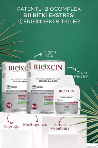 Bioxcin Saç Dökülmesine Karşı Şampuan Normal Ve Kuru Saçlar İçin 300 ml - 4