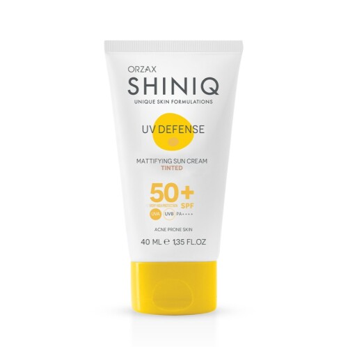 Shiniq Uv Defence Mattıfyıng Sun Cream Tinted spf+50 40ml - SHINIQ