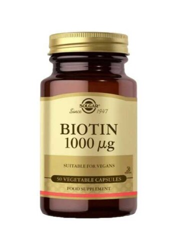 Solgar Biotin 1000 Mcg 50 Kapsül - Solgar