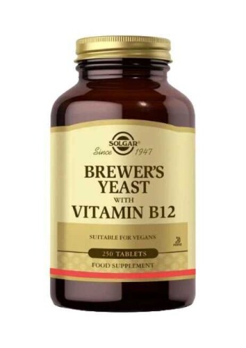 Solgar Brewer´S Yeast With Vitamin B12 250 Tablet - Solgar
