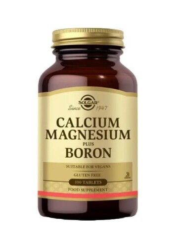 Solgar Calcium Magnesium Plus Boron 100 Tablet - Solgar
