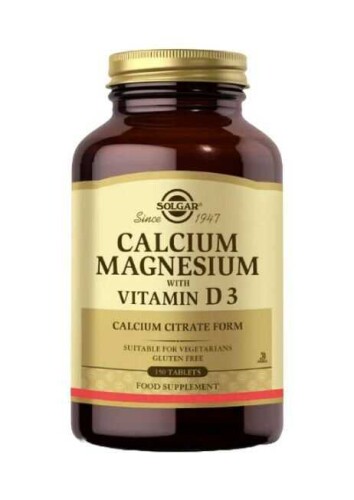 Solgar Calcium Magnesium Vitamin D3 150 Tablet - Solgar