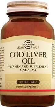Solgar Cod Liver Oil 100 Softjel - Solgar