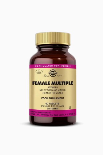 Solgar Female Multiple 60 Tablet - Orzax