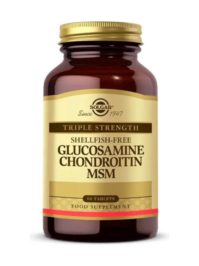Solgar Glucosamine Chondroitin Msm 60 Tablet - 1