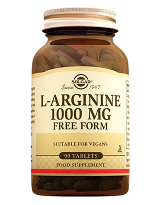 Solgar L-Arginine 1000 mg 90 Kapsül - 1