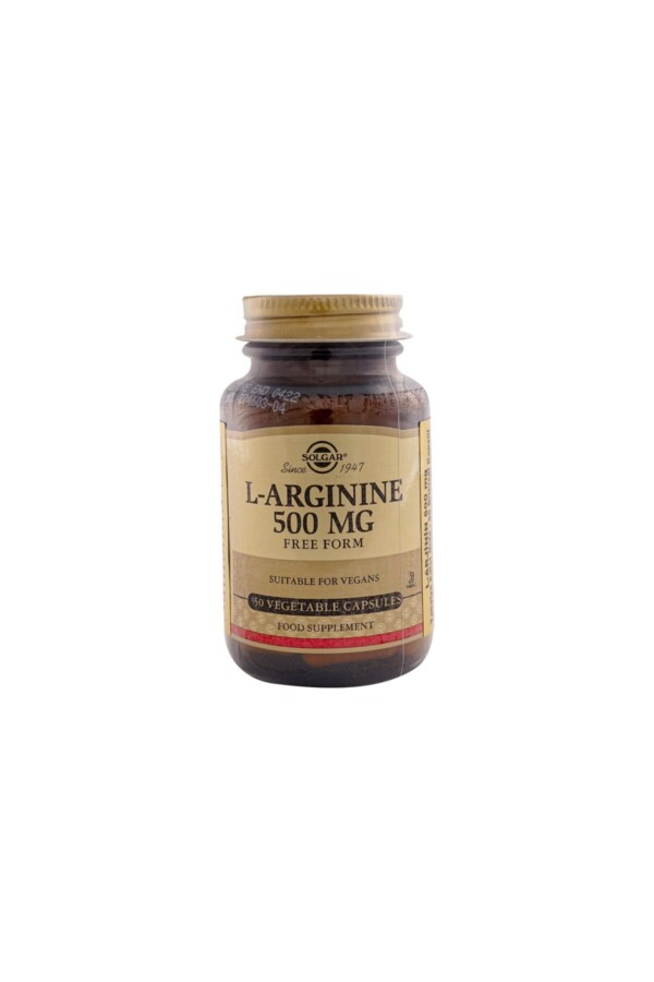 Solgar L-Arginine 500 mg 50 Kapsül - 1