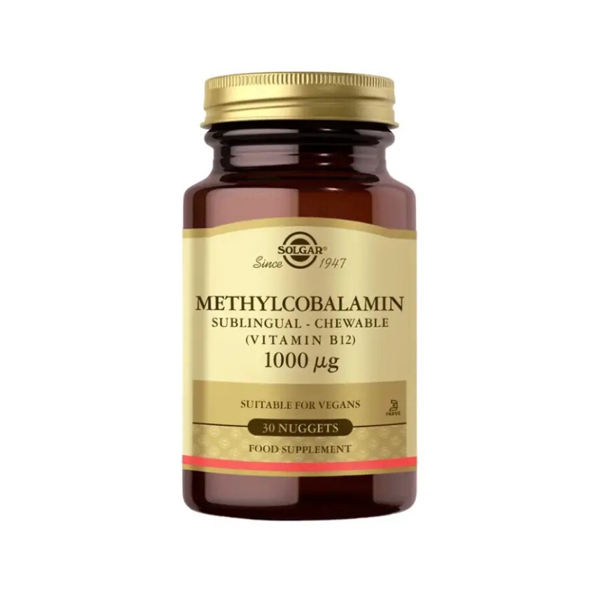 Solgar Methylcobalamin B12 1000 Mcg 30 Tablet - 1