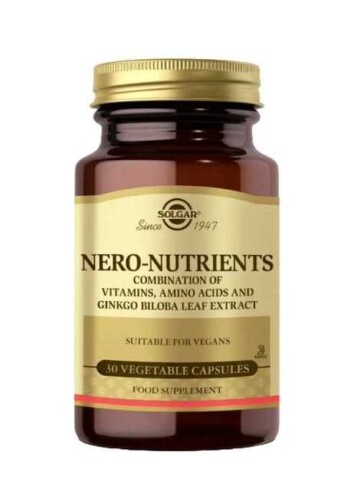 Solgar Nero Nutrients Takviye Edici Gıda 30 Kapsül - Solgar