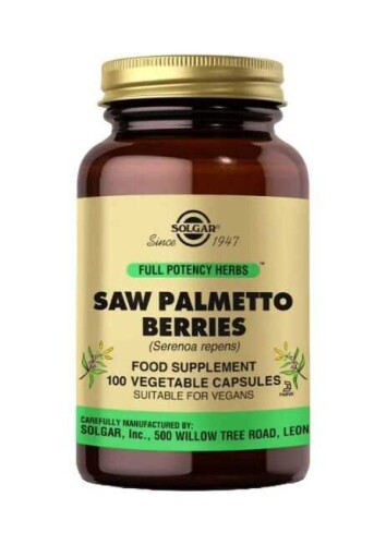 Solgar Saw Palmetto 520 mg 100 Kapsül - Solgar