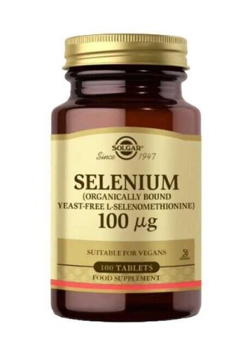 Solgar Selenium 100 mcg 100 Tablet - Solgar