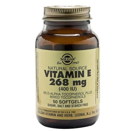 Solgar Vitamin E 400 IU 50 Softgel - Solgar