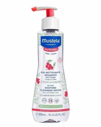 Soothing Cleansing Water Bebek Vücut Temizleyici 300ml - Mustela