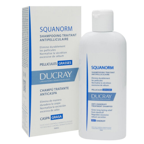 Squanorm Yağlı Kepek Karşıtı Şampuan 200 ml - Ducray