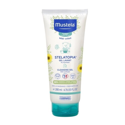 Mustela Stelatopia Cleansing Gel 200 ml - Mustela
