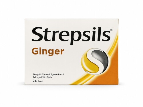 Strepsils Ginger Zencefil 24 Pastil - STREPSİLS