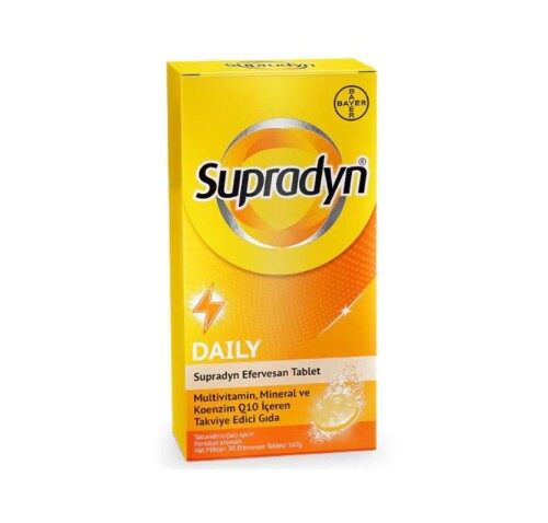 Supradyn Daily Multivitamin Efervesan 30 Tablet - Supradyn