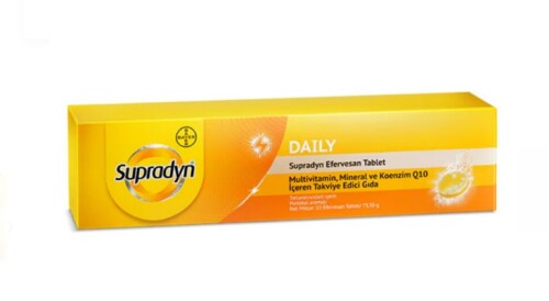 Supradyn Efervesan Portakal Aromalı 15 Tablet - Bayer