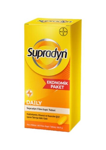 Supradyn Koenzim Q10 60 Tablet - Bayer