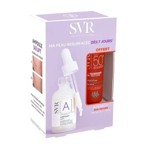 SVR Ampoule A 30ml & Blur Sun Secure 15ml - SVR