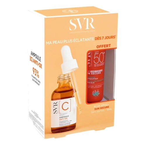 SVR Ampoule Anti-Ox C 30 ml + Blur SPF 15 ml - SVR