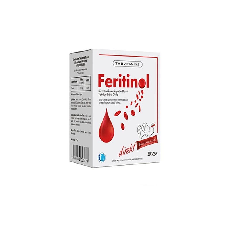 Tabvitamins Feritinol 30 Saşe - 1
