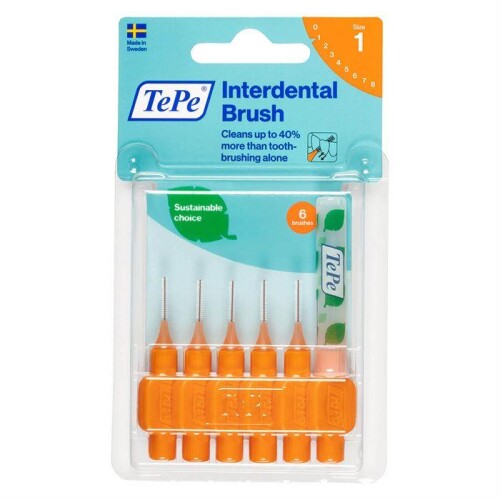 Tepe Arayüz Fırçası Turuncu 0.45 Mm 6lı - Tepe