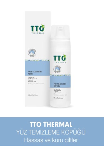 Thermal Çay Ağacı Özlü Yüz Temizleme Köpüğü 200ml - TTO