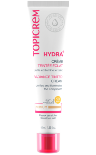 Topicream Medium Radiance Tinted Cream 40 Ml - Topicrem