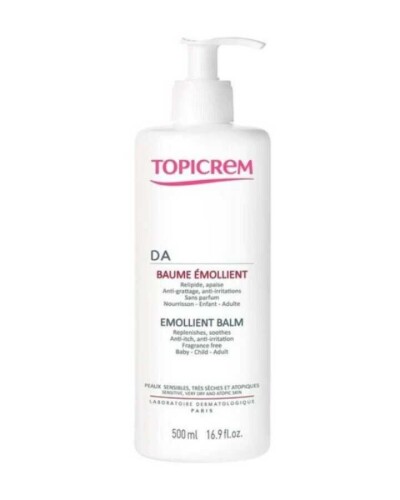Topicrem DA Yüz ve Vücut Emollient Balm 500 ml - Topicrem