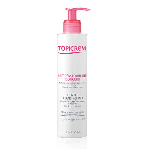 Topicrem Göz ve Yüz Temizleme Sütü 200 ml - Topicrem