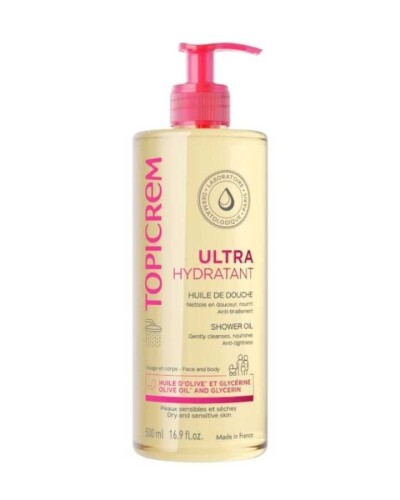 Topicrem Ultra Hydratant Duş Yağı 500 Ml - Topicrem