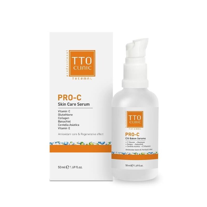 TTO Clinic PRO-C Cilt Bakım Serumu 50 ML - 1