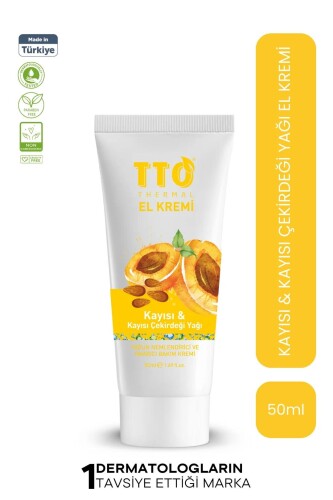 TTO El Kremi Kayısı ve Kayısı Çekirdeği Yağı 50 ml - TTO