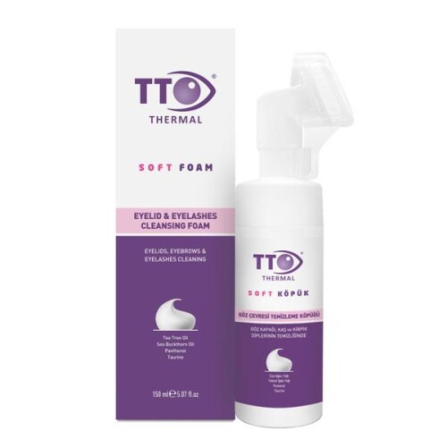 TTO Soft Göz Çevresi Temizleme Köpüğü 150 ML (Aplikatörlü) - TTO