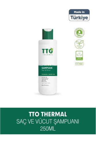 TTO Thermal Saç ve Vücut Şampuanı 250 ml - TTO