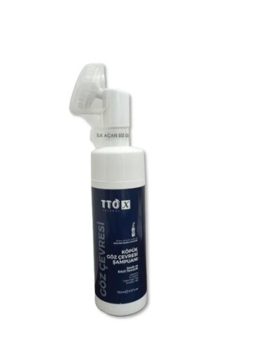 TTO X Aplikatörlü Köpük Göz Çevresi Şampuanı 150ml - Jeomed